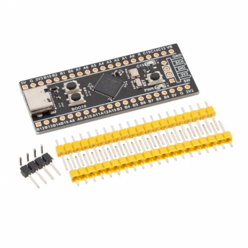 Black Stm32F411Ceu6 Minimum System Board Microcomputer Stm32 Arm Core Board