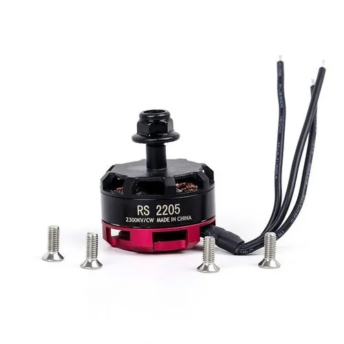 RS2205 2300KV Brushless DC Motor for QAV250 QAV300 Racing Quadcopter Black Cap (CW Motor Rotation)