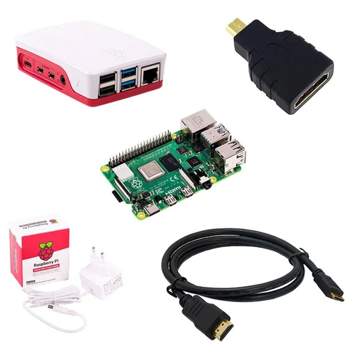 Raspberry Pi 4 Model B with 2GB Ram Starter Kit