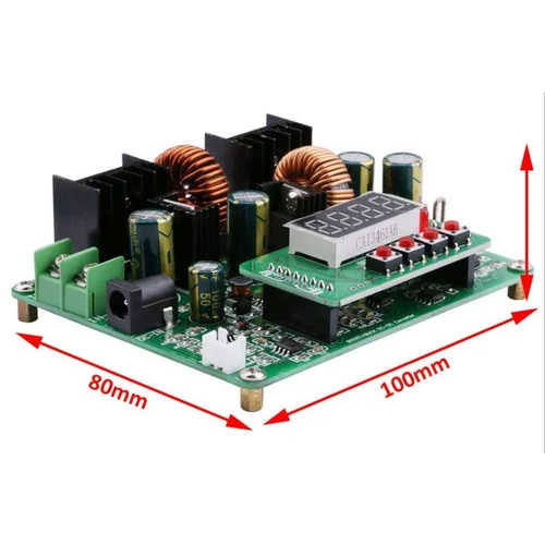 Buck Boost Board Numerical Control Step Up Down DC 10V-40V 12v 24v 36v to 0-38V 5v 9v 6A 240W