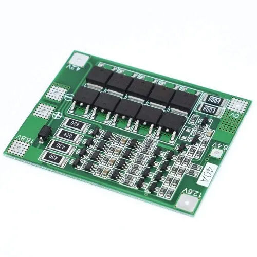 4 Series 40A 18650 Lithium Battery Protection Board 14.8V 16.8V Application: Industrial