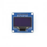 Waveshare 1.3 Inch Oled Display (b) Module - Industrial Use, 3.3-5 Volt Rated Voltage , Blue Color, 5 Grams Weight, 1 Year Warranty