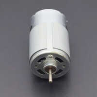 Rs833 Brushed Dc Motor - 12v Electric Start, 50hz Frequency, Gray Color | 150g Lightweight Design, 1-year Warranty