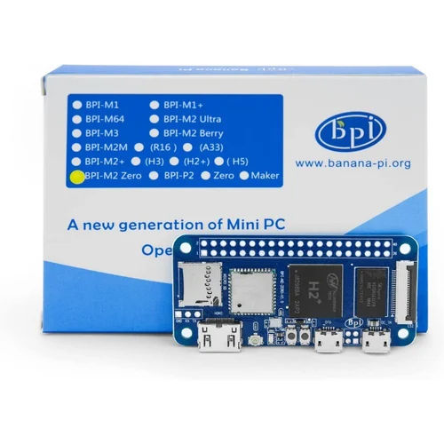 Banana Pi Bpi-M2 Zero With Allwinner H3(Option H2 Plus H5)Chip Design With 512M Ram (Raspberry Pi ) Microprocessor Development Board Application: Industrial