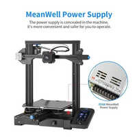 Creality Ender 3d Pen Printer V2 Fdm - 220x220x250mm - Color: Black