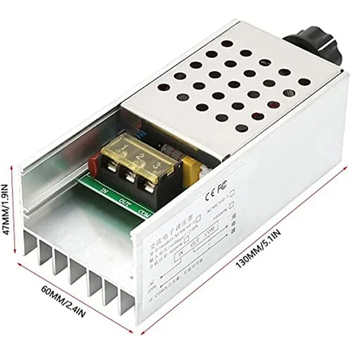 Electronic Voltage Regulator 6000W 220V SCR AC Motor Speed Controller