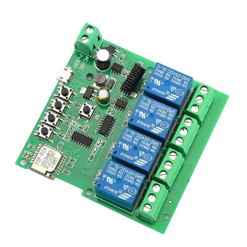 Self Locking Smart Switch Module Diy Smart Home Gadget Dc Input Ewelink App Compatible