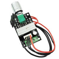 6v 12v 24v 28v 3a 80w Dc Motor Speed Controller (pwm) - Black, 1 Year Warranty | Adjustable Speed, Reversible Switch For Industrial Applications