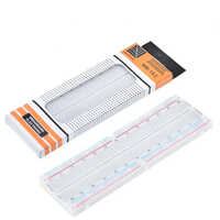 MB102 830 Points Solderless Prototype PCB Breadboard High Quality