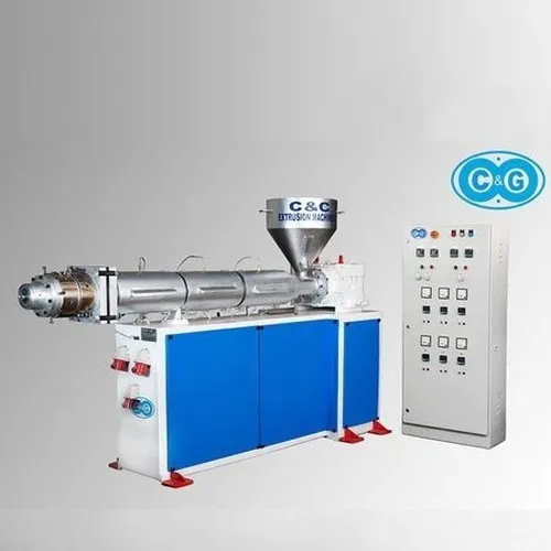 HDPE Pipe Making Machine - 50SG Type, 220-440 Power | Automatic Operation, Metal Build, Human Machine Interface, Warranty Included