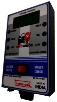 auto leakage current check meter for bike and car battery