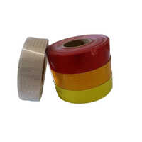100 Meter Micro Prismatic Reflective Tape - Pvc, Multiple Colors, Flexible Thickness Options | Enhances Visibility, Durable Adhesive, Warranty Included
