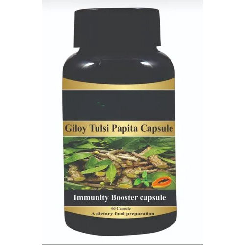 Herbal Medicine Giloy Tulsi Papita Capsule