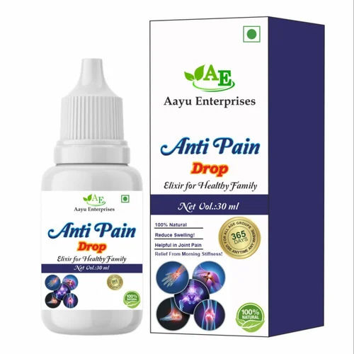 Anti Pain Drop Direction: As Suggested