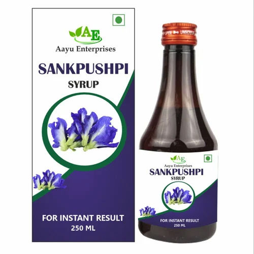 Herbal Shankh Pushpi Syrups Store In Cool And Dry Place