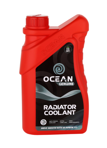 COOLANT ANTI-FREEZE 50-50 - Glycol Water Mixture, 1.1 kg/L Density | Available in Green, Blue, Red - For Cars and Trucks, 50% Water Content
