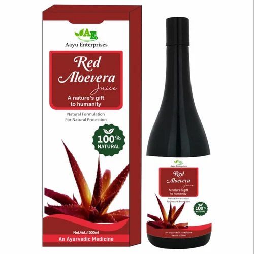 Red Aloe Vera Juice