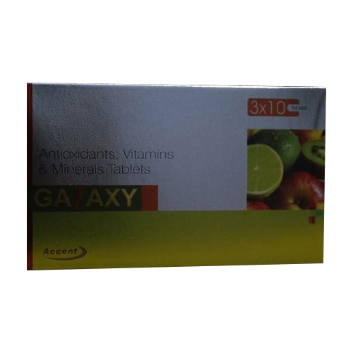 Vitamins And Minerals Tablets