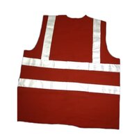 Safety Mid Polyester and Nylon Jacket