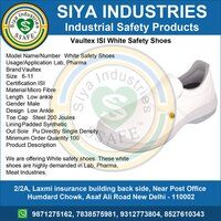 Vaultex ISI White Safety Shoes