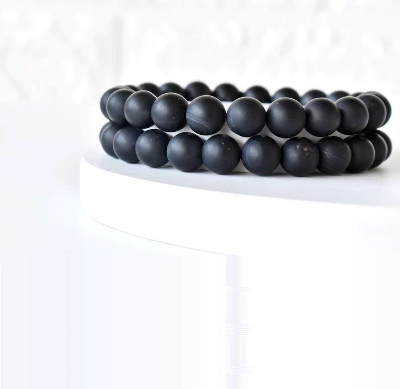 Matt Black Bracelet