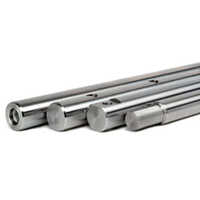 Carbon Steel Linear Motion Shaft - Stainless Steel, Hardness: Hard | Premium Quality, Designed For Industrial Applications, Different Sizes Available