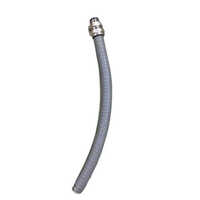 Industrial Liquid Tight Flexible Conduit Pipe - PVC Material, Round Shape, Galvanized Surface Treatment | Durable, Moisture-Resistant, Easy to Install, Ideal for Harsh Environments