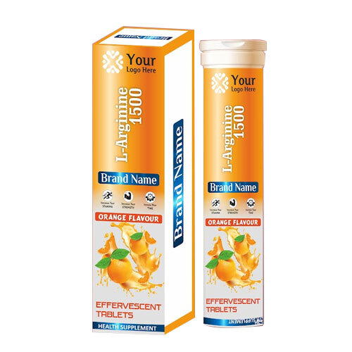 L Arginine 1500 Orange Flavour Tablets