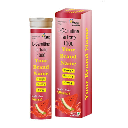 L Carnitine Tartrate 1000 Effervescent Tablets