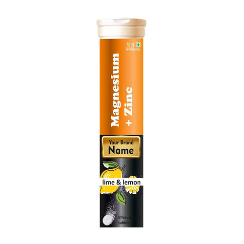 Zinc Lime and Lemon Flavour Effervescent Tablets