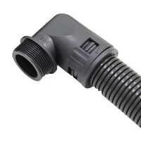 90 Degree Polyamide Conduit Connector - High-quality Polyamide, 90-degree Design | Durable, Uv Resistant, Insulation For Stranded Copper Conductors