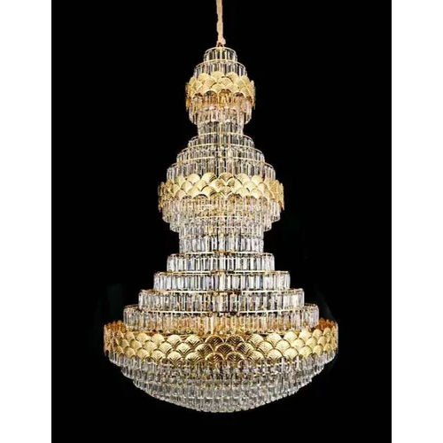 Led Hanging Double Height Chandelier Application: Decoration