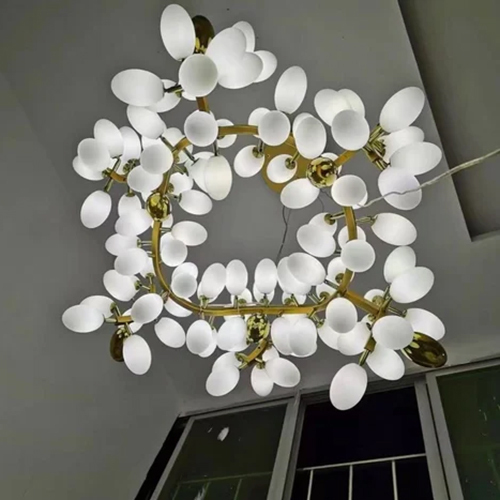 White Designer Chandelier Light