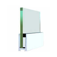 Aluminium Glass Railing Bracket U Legline Continue Base System