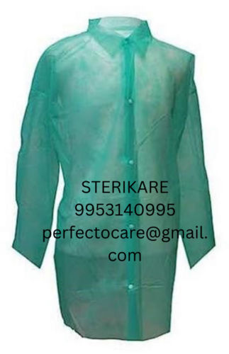 Disposable Attendent Lab Coat Color Code: Multi