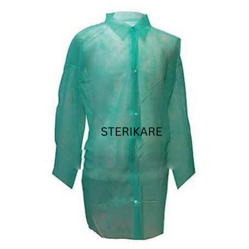 Disposable Attendent Lab Coat - Color Code: Multi