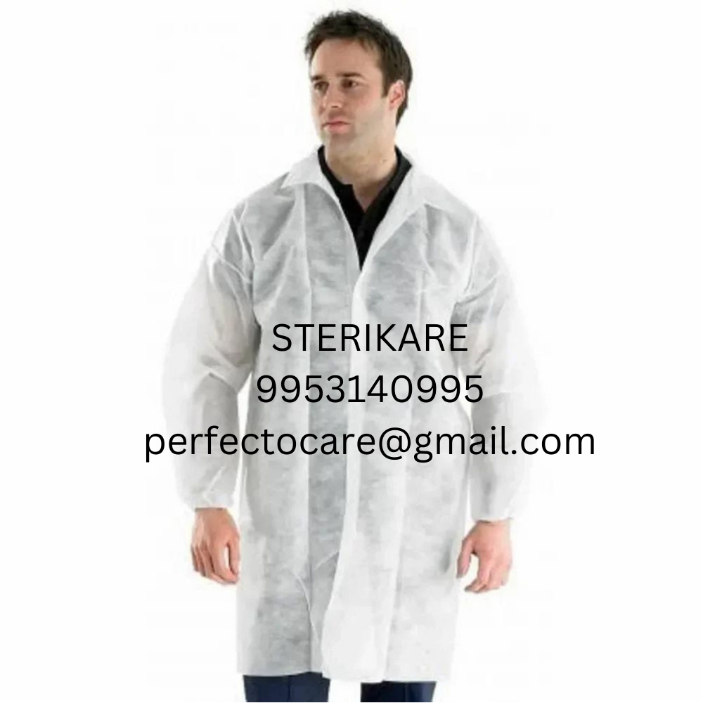 disposable attendent lab coat