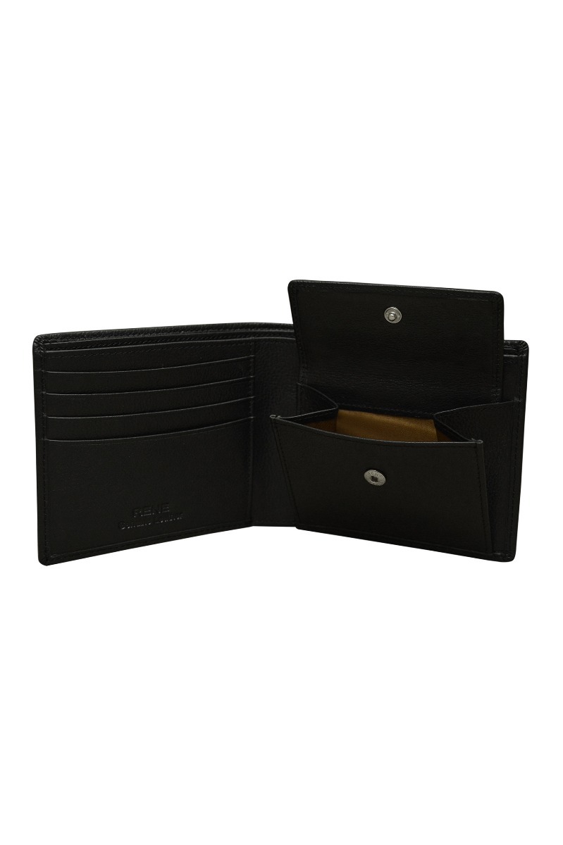 GENUINE LEATHER BLACK GENTS WALLET
