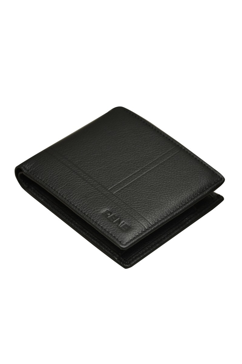 GENUINE LEATHER BLACK GENTS WALLET