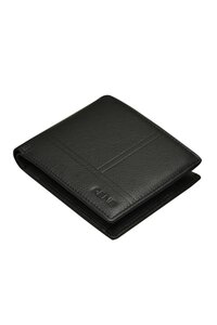 GENUINE LEATHER BLACK GENTS WALLET
