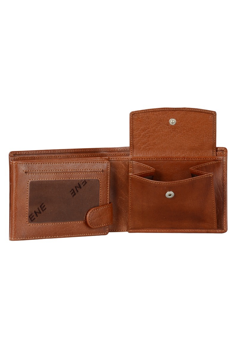 GENUINE LEATHER TAN GENTS WALLET