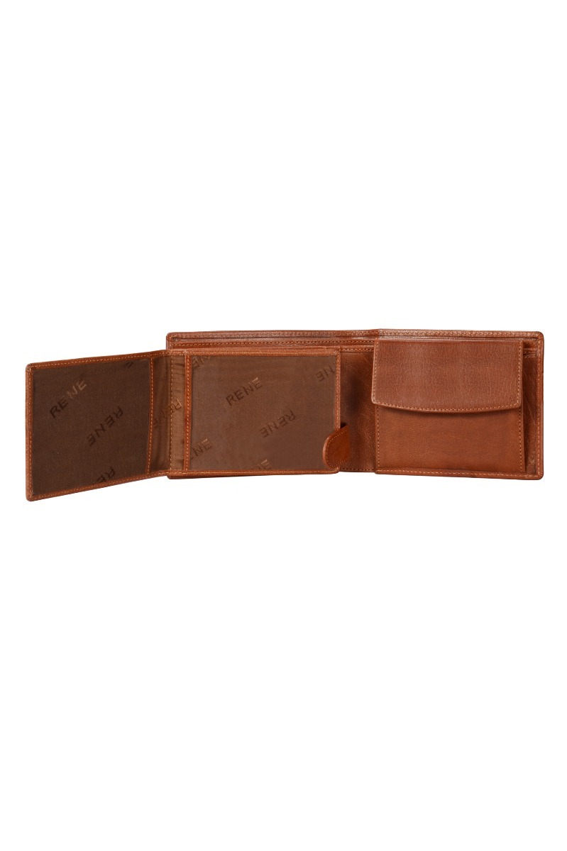 GENUINE LEATHER TAN GENTS WALLET