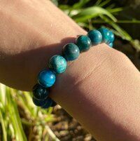 Neon Apatite Bracelet