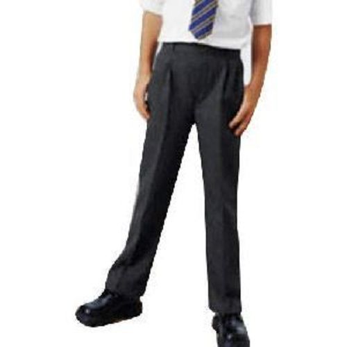 Cotton School Uniform Pant For Kids Regular Fit GreySchool uniform Pant  for kids