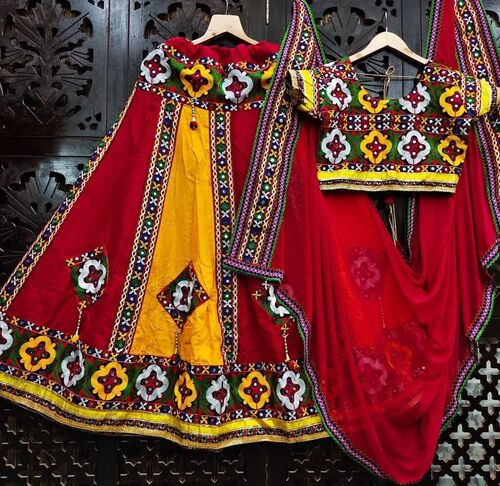 New Party Wear Cotton Navratri Lehenga Choli