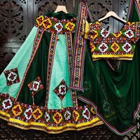New Party Wear Cotton Navratri Lehenga Choli