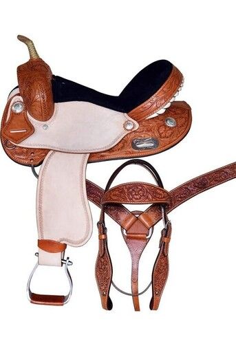 Leather Western Saddle