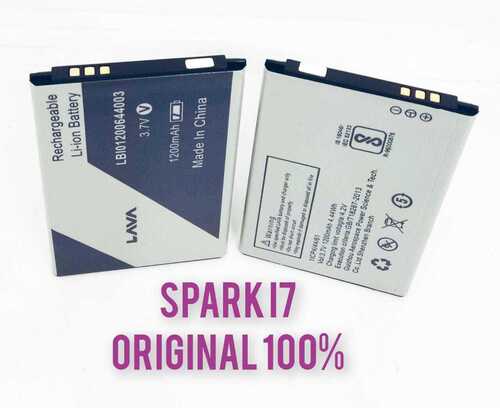 LAVA SPARK I7  SPARK I8  ORIGINAL 100% 1800 mAh MAH  BATTERY