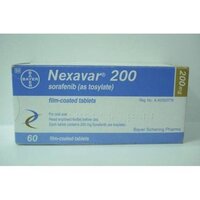 Nexavar 200mg Tablets - Sorafenib Tosylate, Interferes With Cancer Cell Growth, Suitable For All, Prescription Use Only, Store Below 30â°c