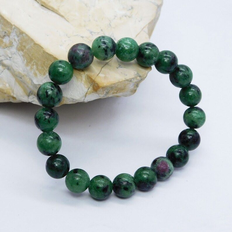 Ruby Zoisite Bracelet